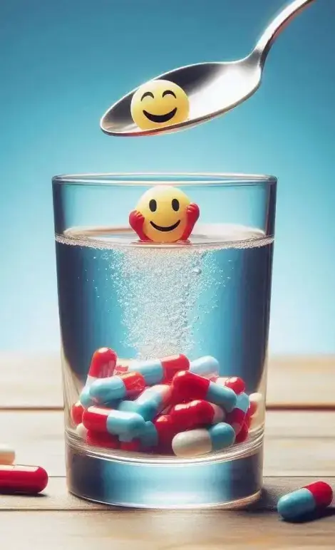 la píldora de la felicidad